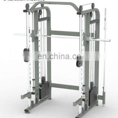 Smith and multi functional trainer and squat machine Gym equipment