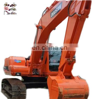 South Korea made Doosan DH 220 22 ton crawler digger , original Doosan DH220 crawler excavator price low