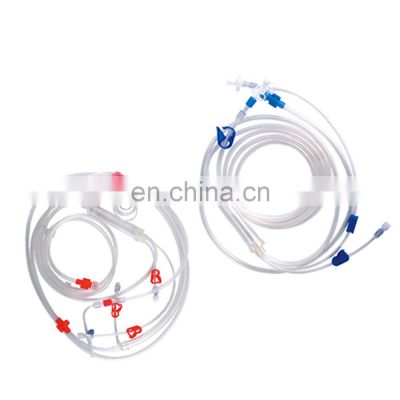 Lepu Long Term Hemodialysis Consumables Catheter Set Double Lumen Price Dialysis Catheter Tube Kit