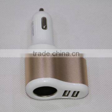 Multi Car Adapter New Design 12V Car Cigar Lighter Adapter With Two USB Output With English Retail Box photo-5