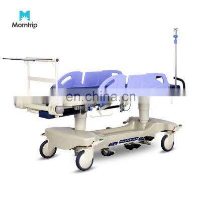 Best Selling Medical Equipment Patient Transfer Adjustable Emergency Ambulance Rescue Stretcher Bed With Free Spare Parts