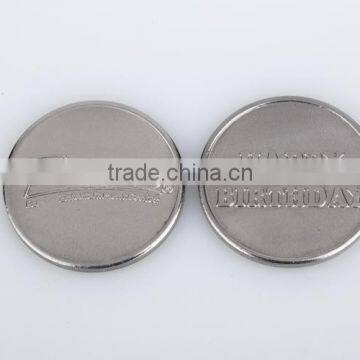China factory price top quality vending game machine 2 color brass token