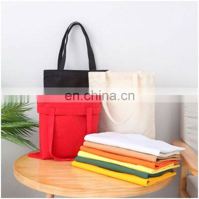 Heavy Duty Cotton Fabric Grocery Packaging 100 Bag Logo Print Black Sublimation Blank Cotton Tote Bag photo-5