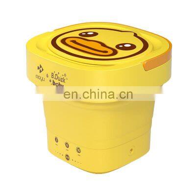 MOYU Folding Mini Washing Machine Household Portable Underwear Socks Portable Washing Machine photo-5