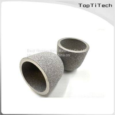 Sintered Porous Powder Metal SS 316L Cap-type Filter