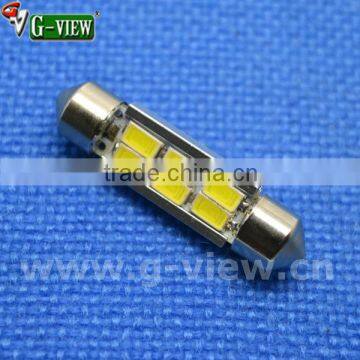 hotsale superbright 36mm ,36mm 39mm led festoon 6smd 5630 samsung chips C5w Led car light