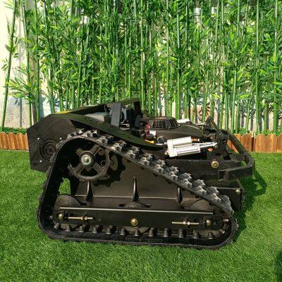 Affordable RC track-mounted lawn cutter machine for sale with best price