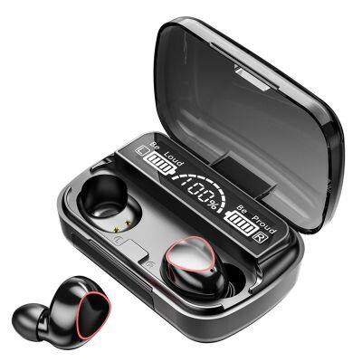 M10 TWS Wireless Headphones Earphones 2500mAh Charging Box Bluetooth-compatible Stereo Waterproof Headsets With Microphone