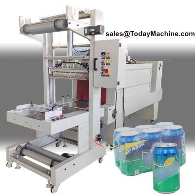 Automatic Beer Bottles PE Film Sleeve Shrink Wrapping Machine