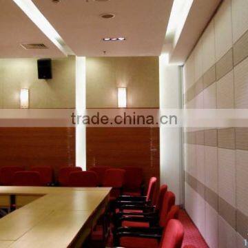 High density Polyester fiber acousti panel