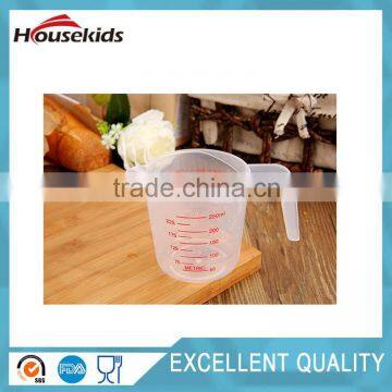 Measuring Cups 3 Piece Plastic Cup Set - Nesting and Stackable: 1 Cup, 2 Cup, and 1 Quart Sizes. Best for Cooking and Baking photo-2