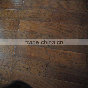 Antique Engineered Pecan Solid Wood Flooring FSC Certified