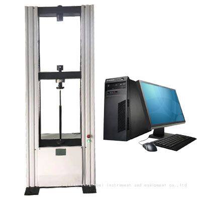 100kn Electromechanical Computerized Universal Tensile Strength Testing Machine with Large Deformation Extensometer