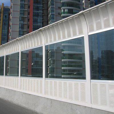 Modern Acryl PVC Sound Reduction Panels Road Noise Barrier With Micro Hole Design for Highway/Railway Use