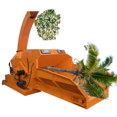 32hp 55 hp Mobile Diesel Wood Chipper Machine Wood Green Waste Shredder Wood Processing Machinery for Sale