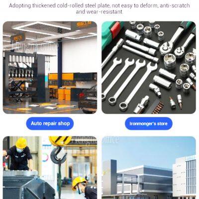 China Supplier Industrial Steel Workbench With Pegboard & Tool Storage | Perfect for Workshops & Laboratories-OEM/ODM photo-5