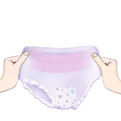 China 2025 Best Selling New Menstrual Panties Sleeping Diaper Pants Period Panties Heavy Flow photo-3