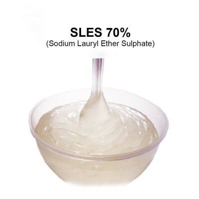 Sodium Lauryl Ether Sulfate SLES 70% for Cosmetic Liquid Dishwashing Soap Shampoo photo-1