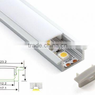 heat sink aluminum led profile housing for led light bar