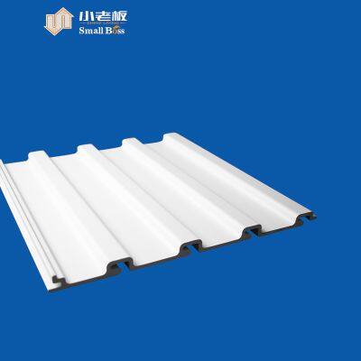PVC Slatwall Panels Display Grid Slat Wall Panel for Store Display Accessories Slatwall Display photo-2