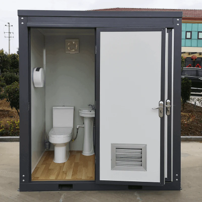 XH Factory Wholesale Prefab Container Shower Outdoor Mobile Bathroom Portable Toilet Shower Room photo-4