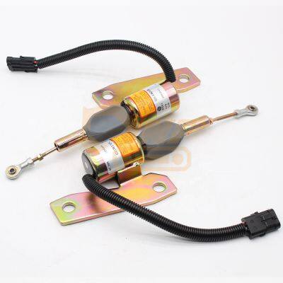 Стоп-соленоид SA-4959-24 3358076 5267132 для Cummins 6BT с двигателем Hyundai 12В. Солиenoidный клапан 3991625