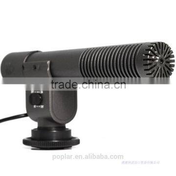 SLR cameras external stereo microphone recording microphone
