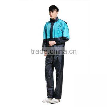 2014 Wholesale Adult Raincoat Rainproof Jacket and Pants photo-2