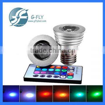 Color Led Rgb Magic Spot Light Bulb Lamp Remote