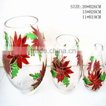 glass vase decoration glass vase for flowers vase flower