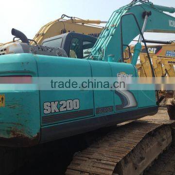 Used Excavator Kobelco SK200 For Sale-Used Kobelco Excavator SK200 Second Hand Kobelco Excavator
