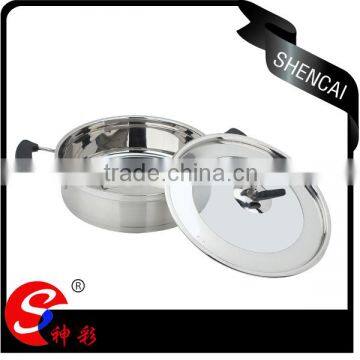 Wholesale Capsule Bottom Induction Stainless Steel Cookware Pot Set photo-4