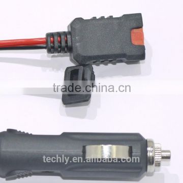 Cigarette Fuse Lighter To 2 Pin Water proof Connector Cable Assembly