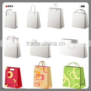Promotion Custom Recyclable Kraft Paper Bag With Handle Paper Bag Handle