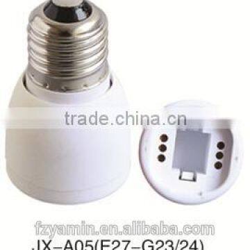 E27 to G23 lamp holder adaptor Converter; E27-G23 amp Adapter;