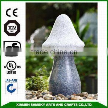 garden decoration mushroom water fountain