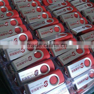 Promotional Wholesale Swivel USB Flash Drive photo-2