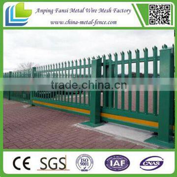 British Standard 1722 Anti-Vandalism Features high-security palisade fence panels