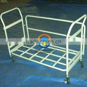 Folding Rolling Cart, Rolling Cage Cart, Tool Cart, Industrial Rolling Cart, Warehouse Rolling Cart
