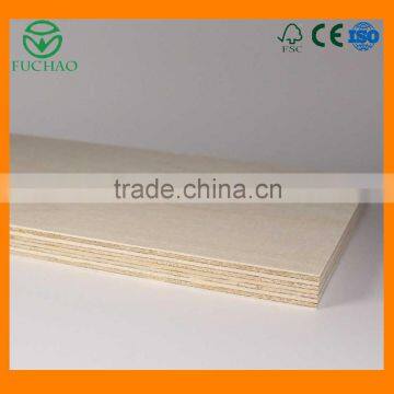 high quality 3mm 4mm 5mm 8mm 12mm white birch plywood with wholesale price