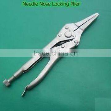 Needle Nose Locking Plier/The Basis surgical Orthopedics instruments