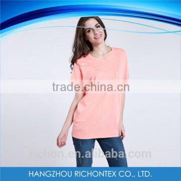 Top brand in china women's sleeveles cotton spandex t-shirt
