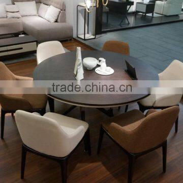 Modern Fashion Design Home Use Wood Round Dining Table And Chairs Dining Table Wood