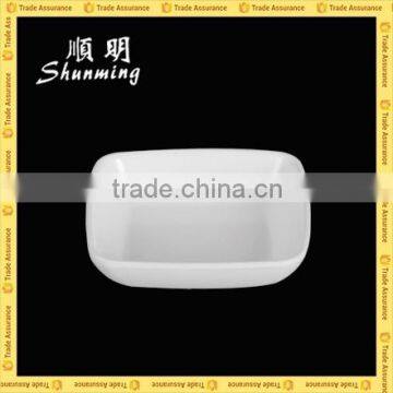 Plastic melamine square dish