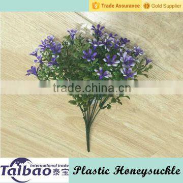 Blue,plastic,plants decorative for outdoor