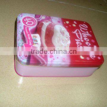 promotional tin box; biscuit tin box; gift tin box