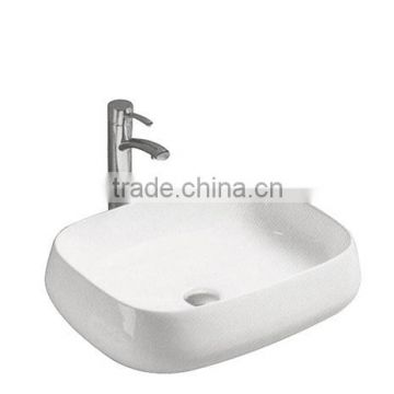 Sanitary ware bathroom ceramic counter top basin/art basin (BSJ-A8506)