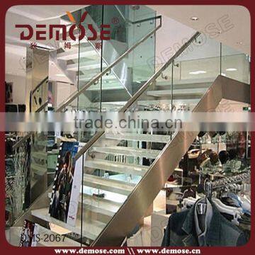 flooring for staircases glass railing holder