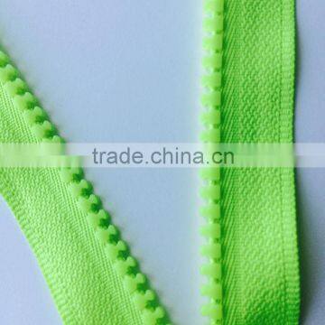 Neon Yellow Safety Wear Highlighting Fluorescent Zipper photo-2