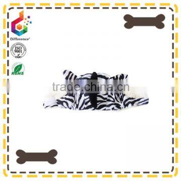 Dog Hat Warm Zebra Pattern Pet Hat photo-6